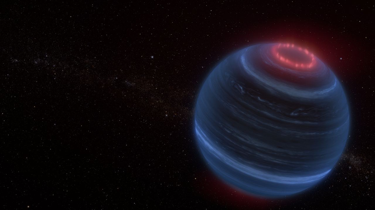 A Solo Brown Dwarf Found With Auroras